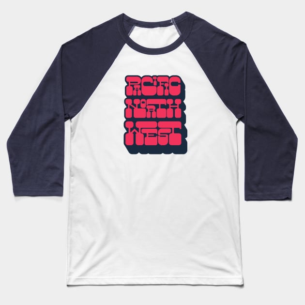 Pacific Northwest Baseball T-Shirt by happysquatch